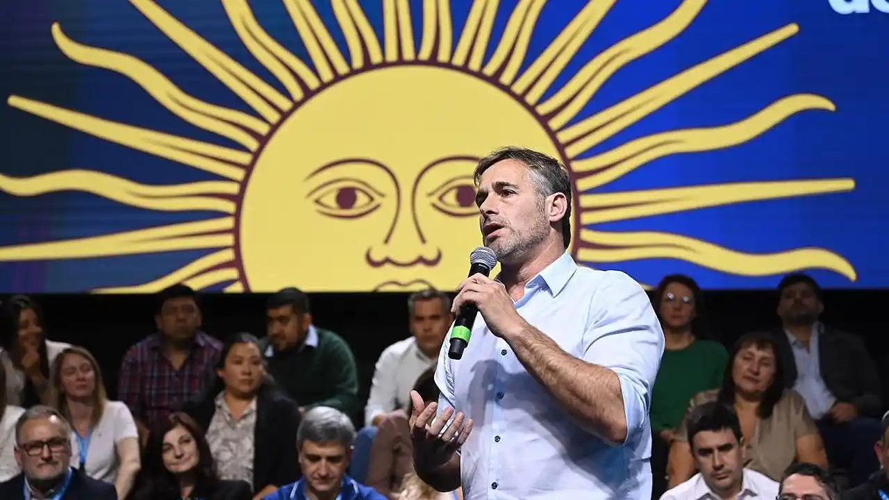 Achával fue uno de los oradores del acto.