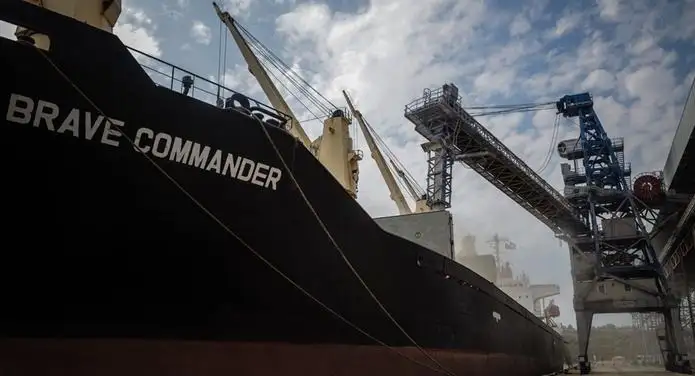Ucrania denunció demoras en las exportaciones de granos.