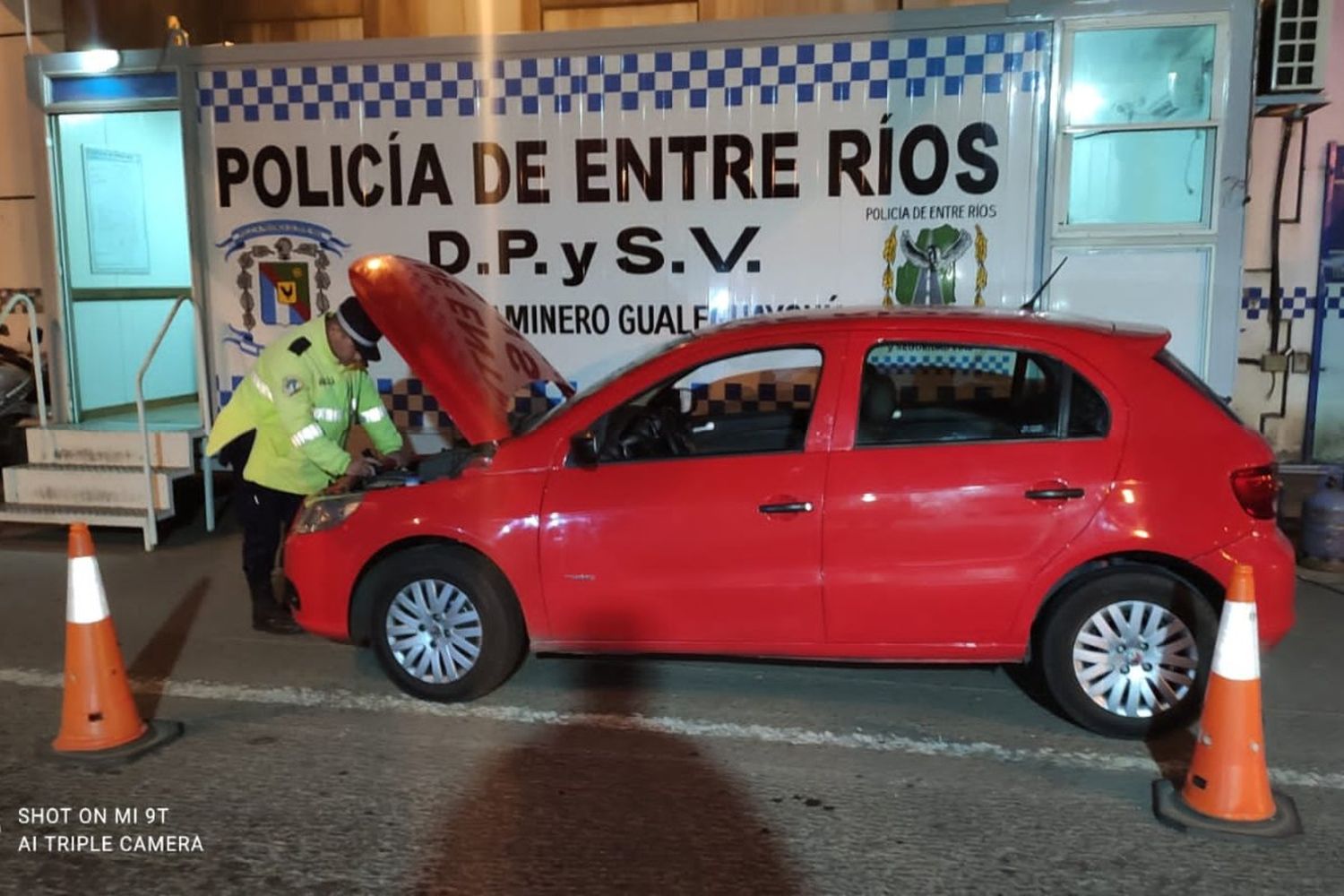 Secuestraron un auto en el puesto caminero de Gualeguaychú: los motivos