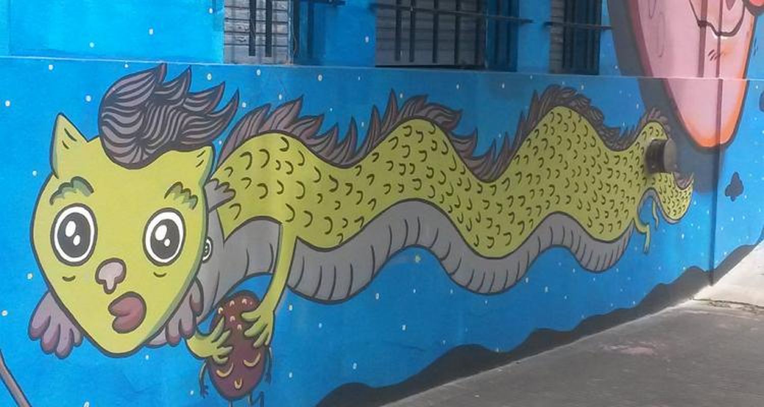 Encuentro de muralismo este fin de semana en Juan B. Justo y Pellegrini