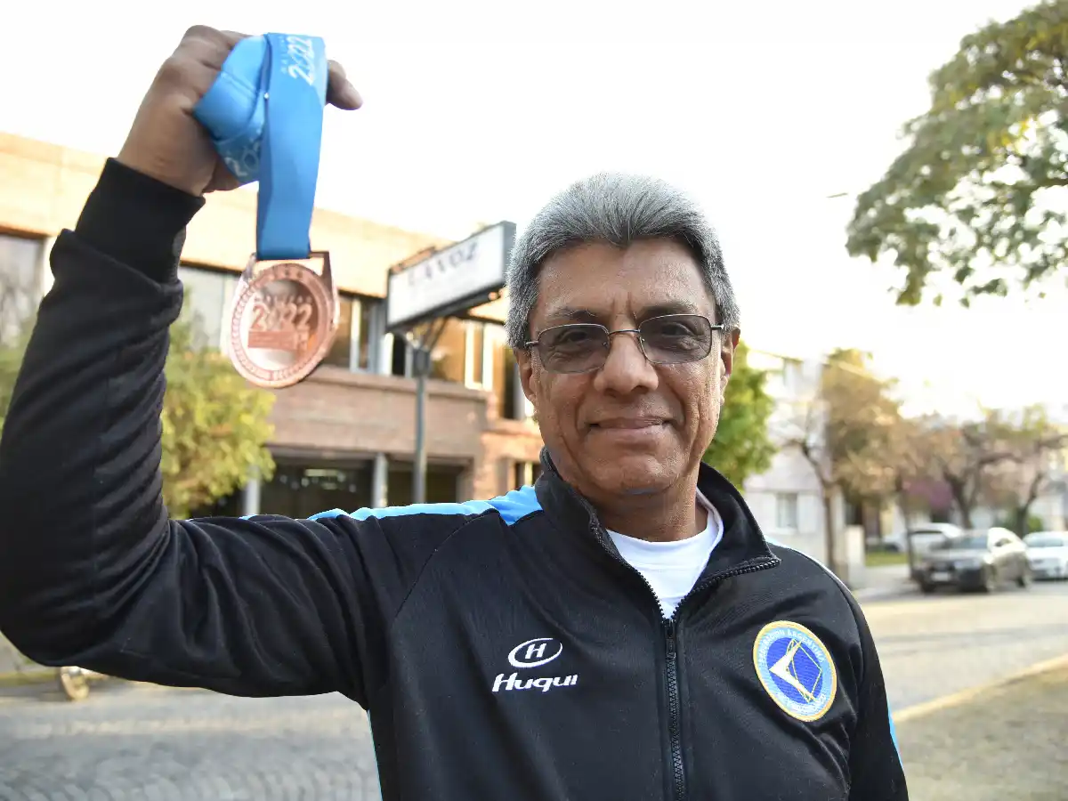 “Sentí mucha alegría con la medalla que gané”