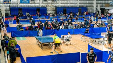 Participación del tenis de mesa del Club Defensores en Santa Clara