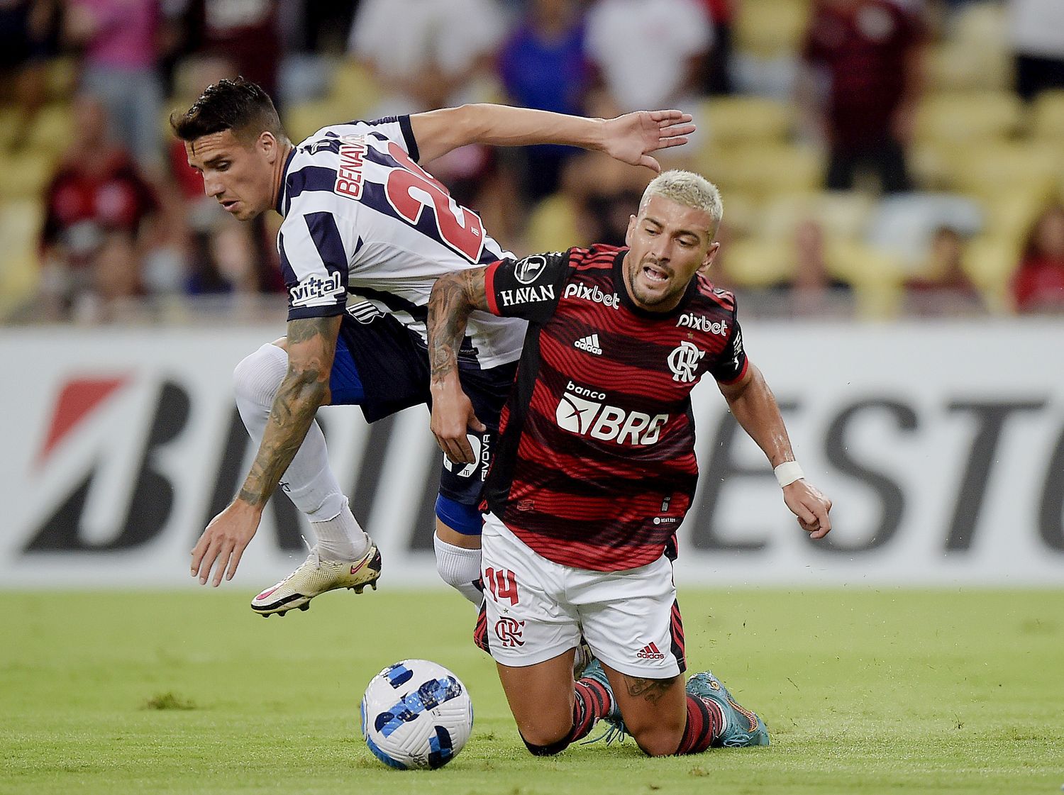 Talleres padeció frente a Flamengo en el Maracaná