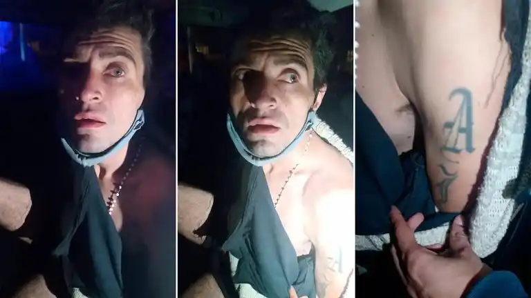 Así fue la detención de Leonardo Doval, el hombre acusado por el femicidio de Villa Luzuriaga