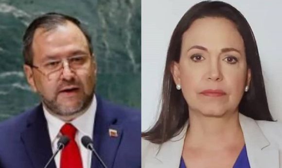¡CANCILLERÍA SIGUE DE CERCA LOS ACONTECIMIENTOS! María Corina Machado: Irán y Venezuela «se han potenciado como desestabilizadores»