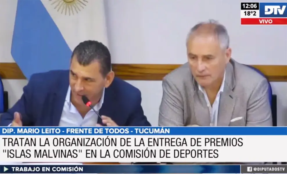 La Comisión de Deportes avanzó con una serie de proyectos de Resolución y Declaración