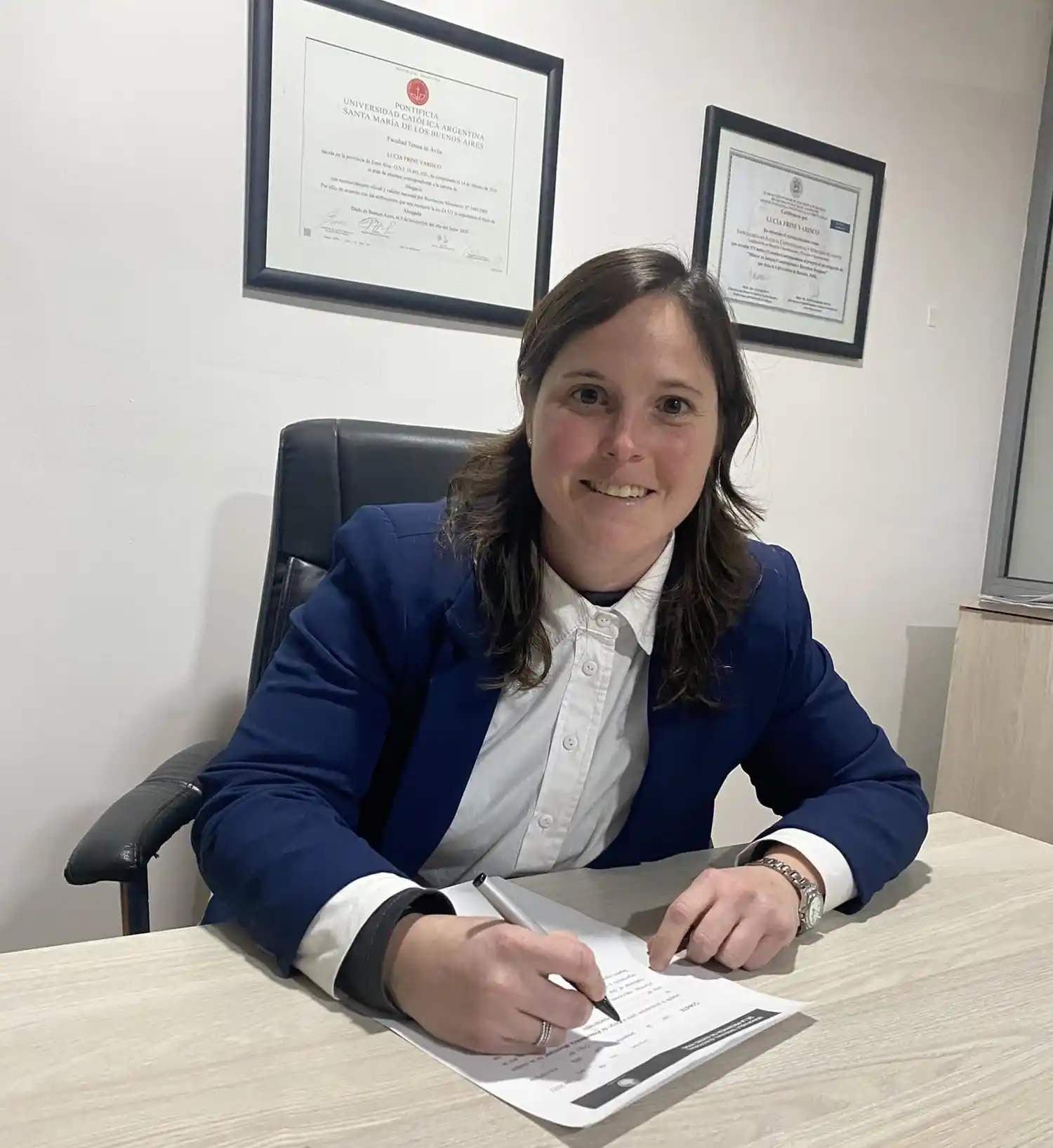 Lucía Varisco presentó lista y va por la Intendencia de Paraná