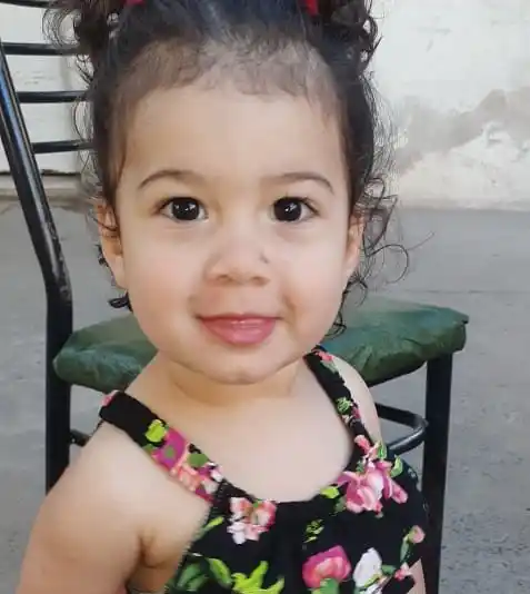 Natasha “Pochi” Britos está cumpliendo 2 años