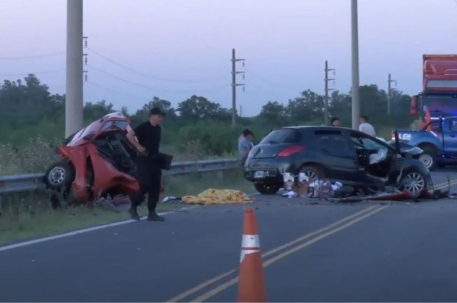 Accidente fatal en ruta 14