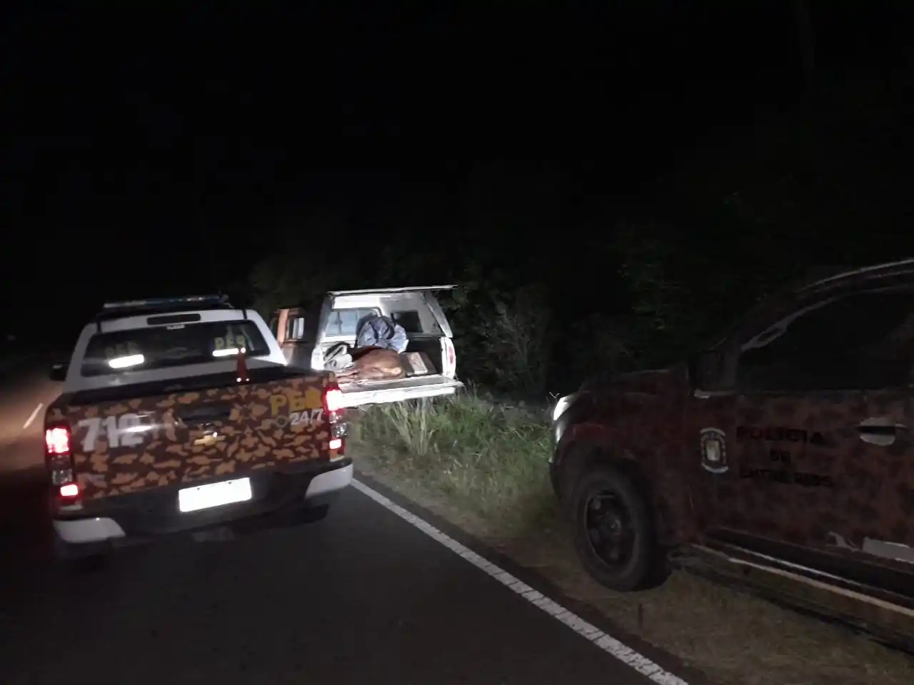 Interceptaron a un hombre con una vaca faenada en Concordia y allanaron una vivienda en Los Charrúas