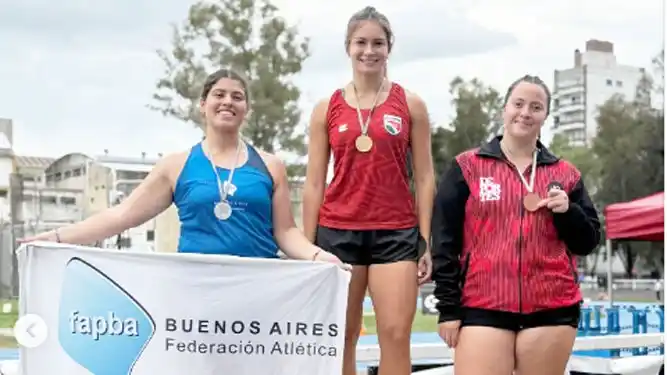 Carmela Cocco se consagró campeona en el Nacional U20 realizado en Rosario
