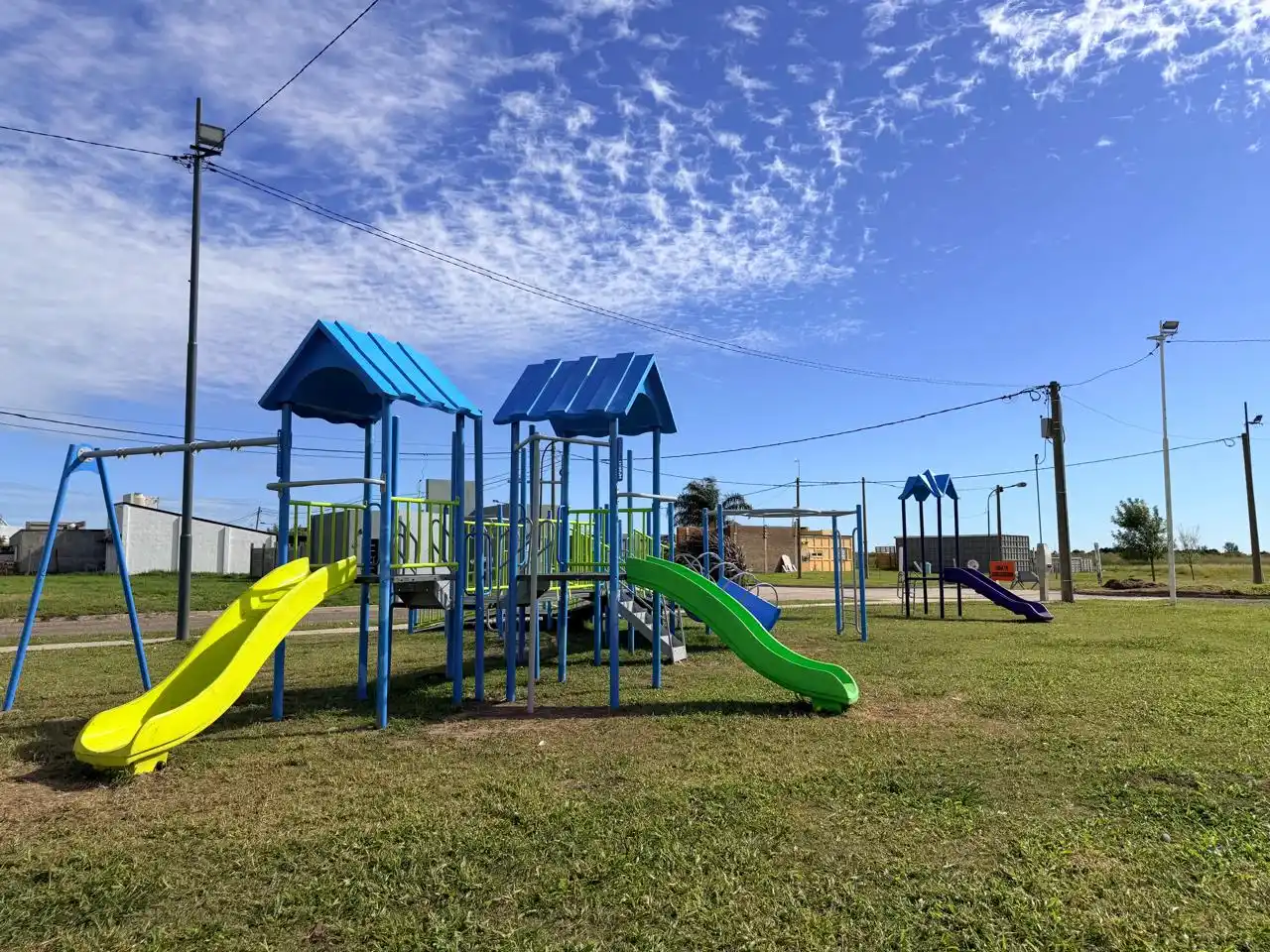Quedó habilitada la plaza del barrio 42
