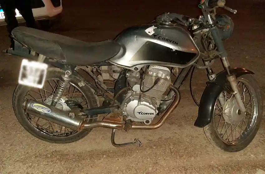 Habían robado una moto del playón de secuestro Municipal: eran todos menores