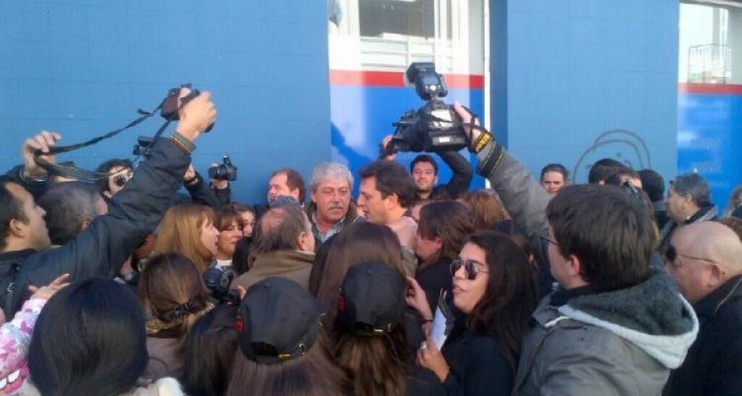 Monfasani recorre la segunda sección junto a Massa