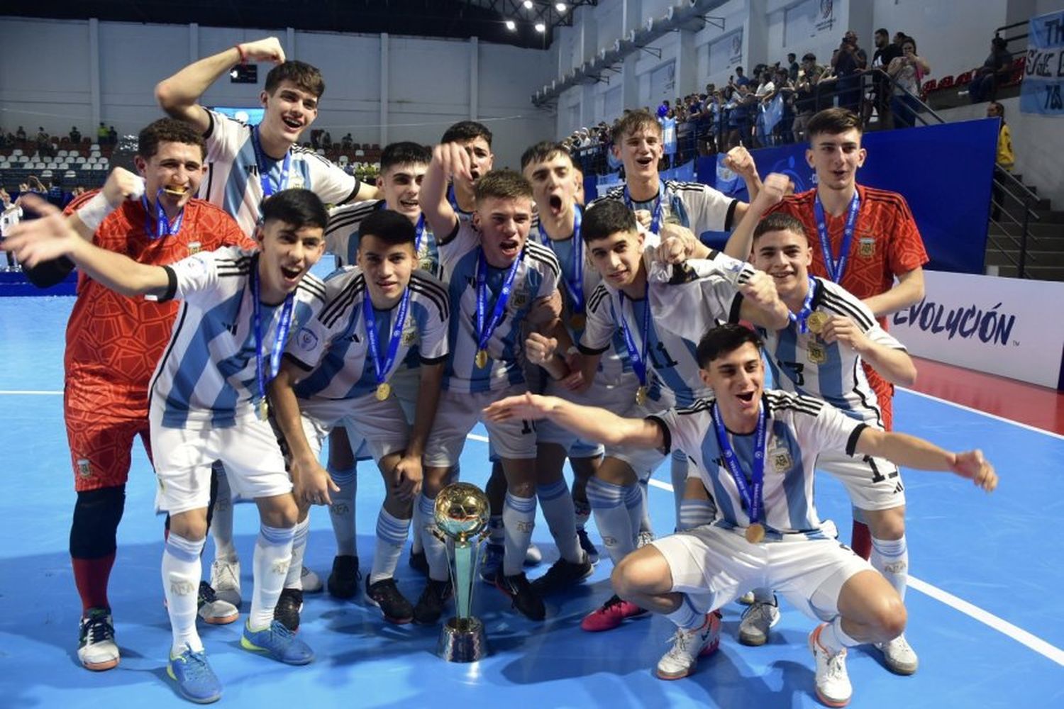 Argentina se coronó campeón de Futsal Sub 17