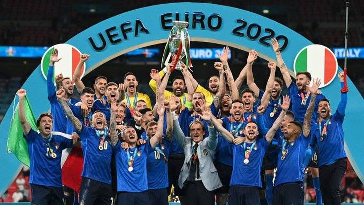 Italia venció a Inglaterra por penales y se consagró campeón de la Eurocopa