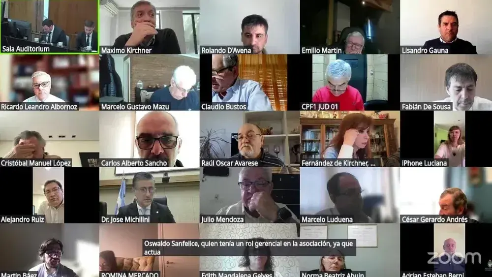 La fiscalía prosiguió con las acusaciones en las causas Hotesur y Las Sauces.