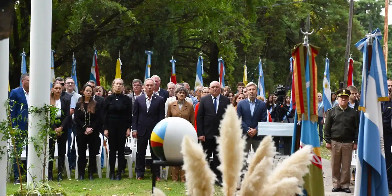 Crespo celebró su 137º aniversario con un emotivo acto en un lugar cargado de historia