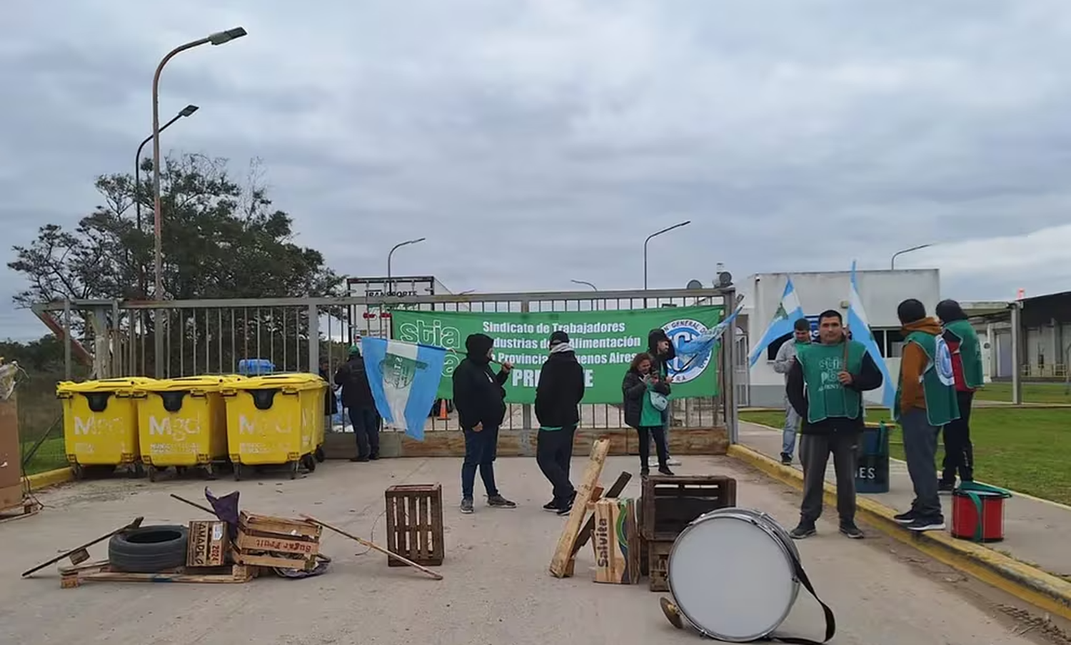 Un bloqueo de 48 horas podría afectar la distribución de alimentos en todo el país