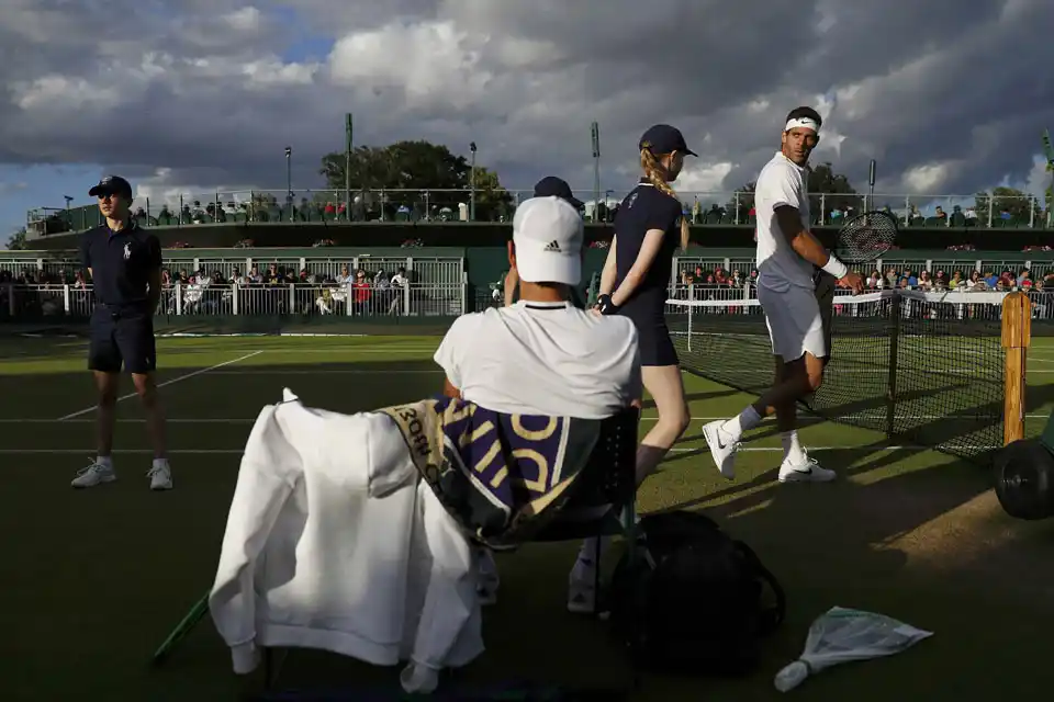 Del Potro perdió y se despidió de Wimbledon
