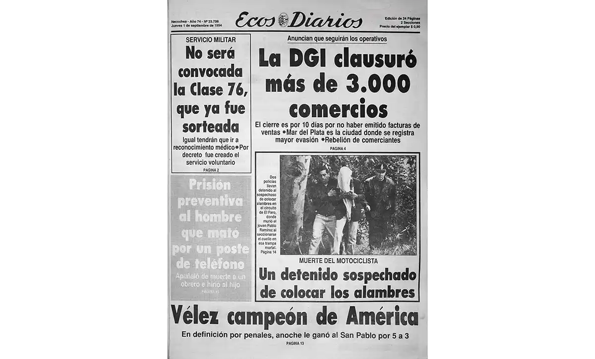 Jueves 1º de Septiembre de 1994