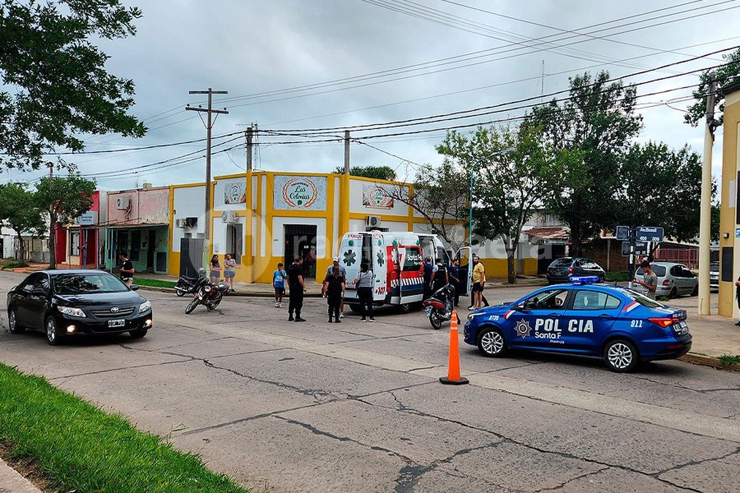 Impactante accidente sobre Av. Brasil terminó con dos hospitalizados: trabajó la PDI