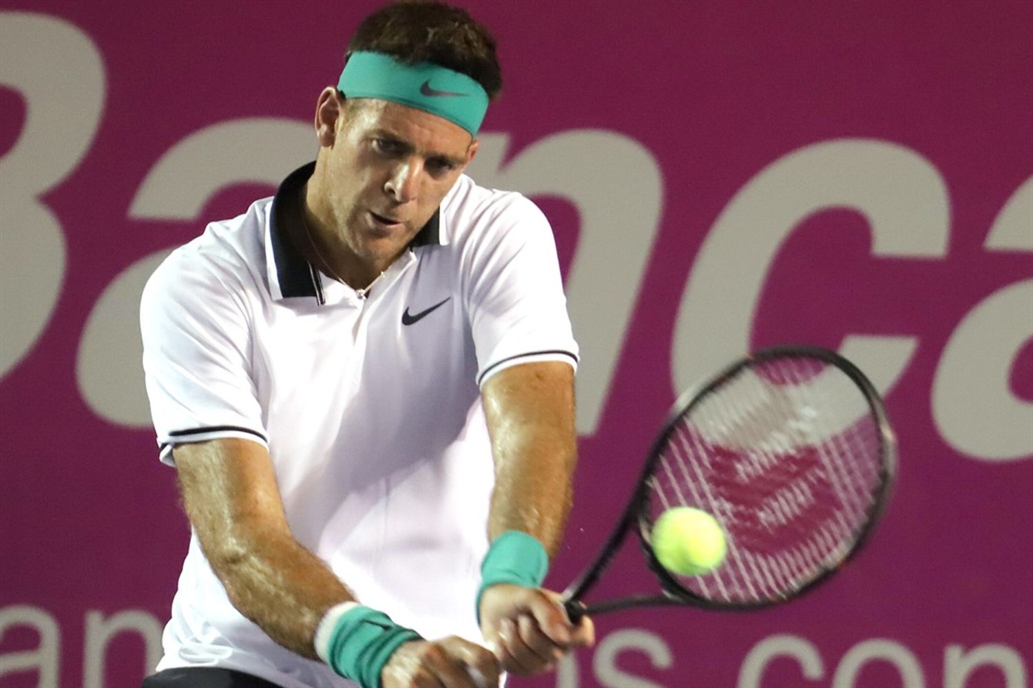 Por una molestia en su muñeca, Del Potro se dio de baja de Toronto