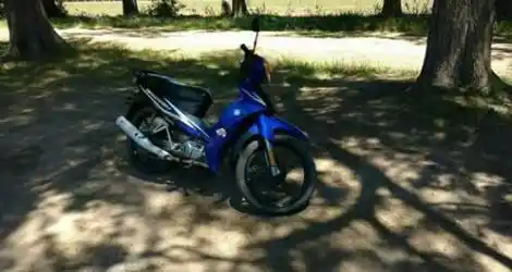 Le robaron la moto