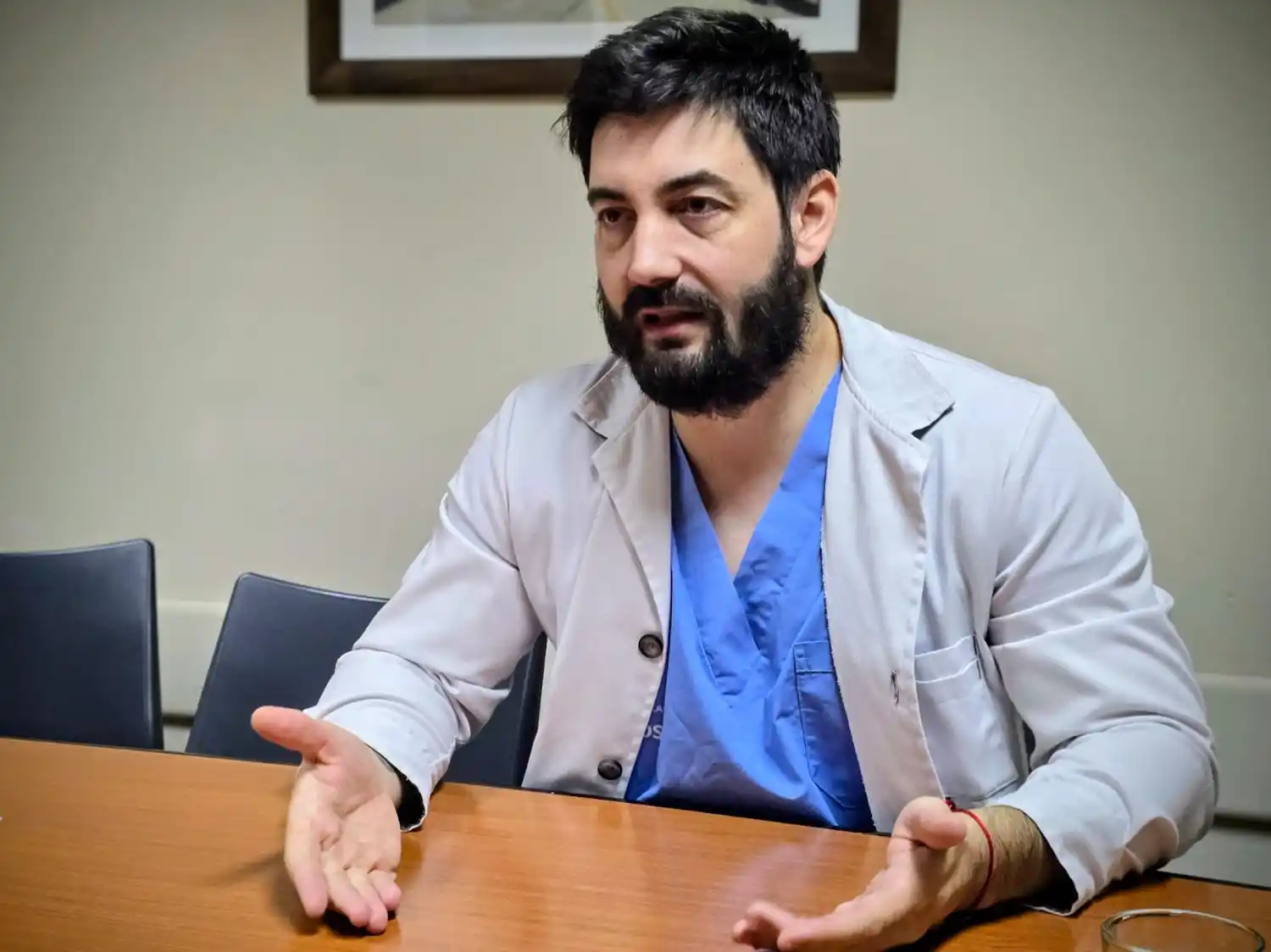 Franco D’Agostino, pediatra y especialista en Terapia Intensiva del Hospital de Niños “Dr. Debilio Blanco Villegas”.