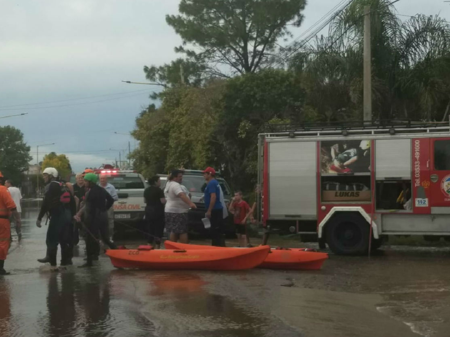 La Provincia y la Nación envían ayudas para Laspiur y El Arañado  