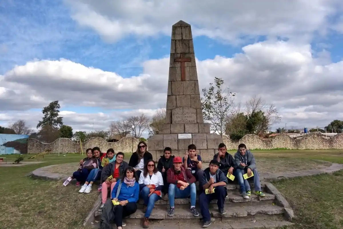 Conociendo nuestra historia con los alumnos de la Escuela "Francisco A. Rizzuto"