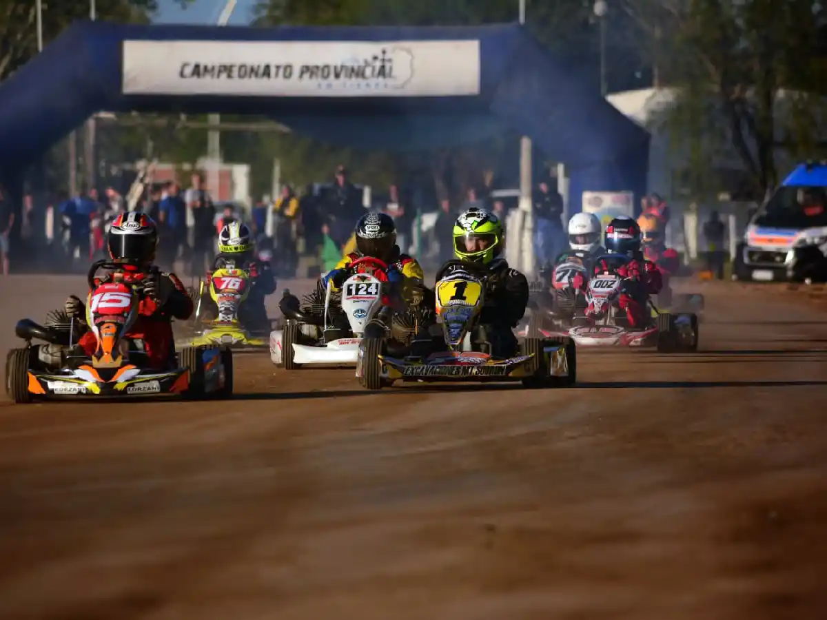 El Karting Provincial a pleno en Las Varillas