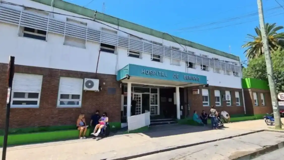 Hospital Larraín de Berisso (Foto: Noticias Argentinas/redes)