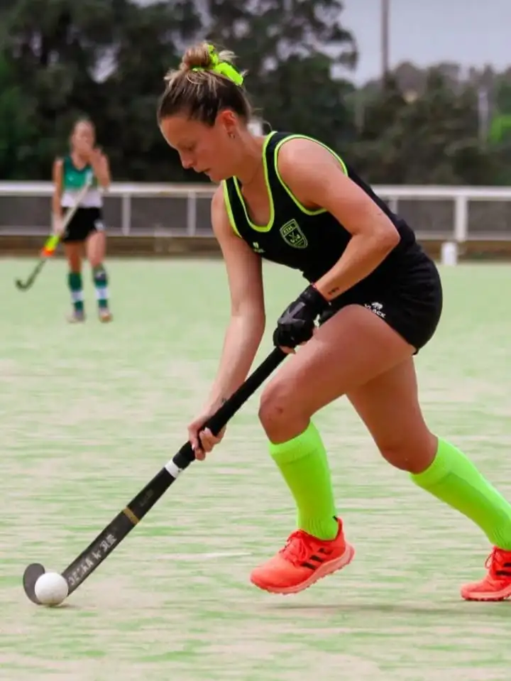 Ayelén Varales, una de las jugadoras del plantel tandilense.
