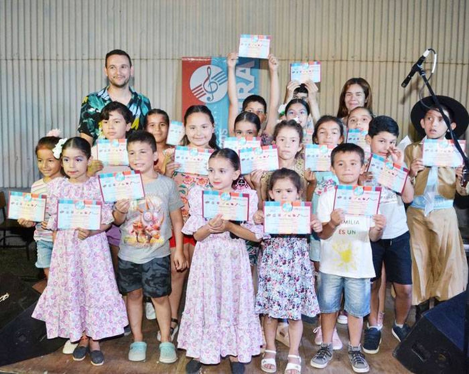 Cierre de los talleres culturales