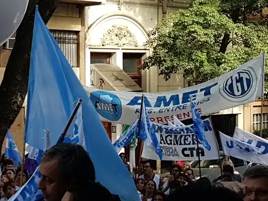 Los docentes técnicos nucleados en AMET se suman al paro de Agmer 