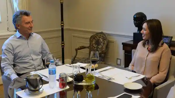 Vidal se reunió con Macri en Olivos