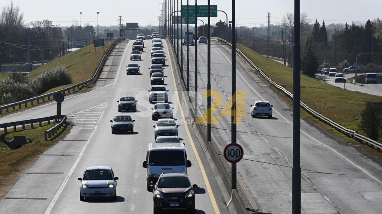 Más de 2.100 automóviles por hora se dirigen hacia la Costa Atlántica