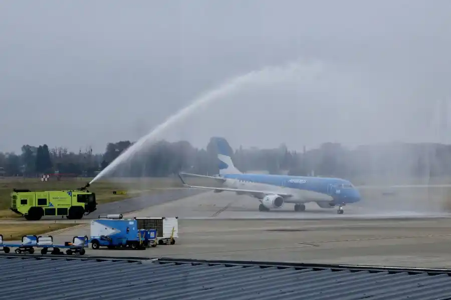 Inauguración del nuevo vuelo