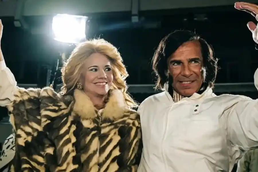 Salieron a la luz las primeras imágenes de la serie sobre la vida de Carlos Menem 