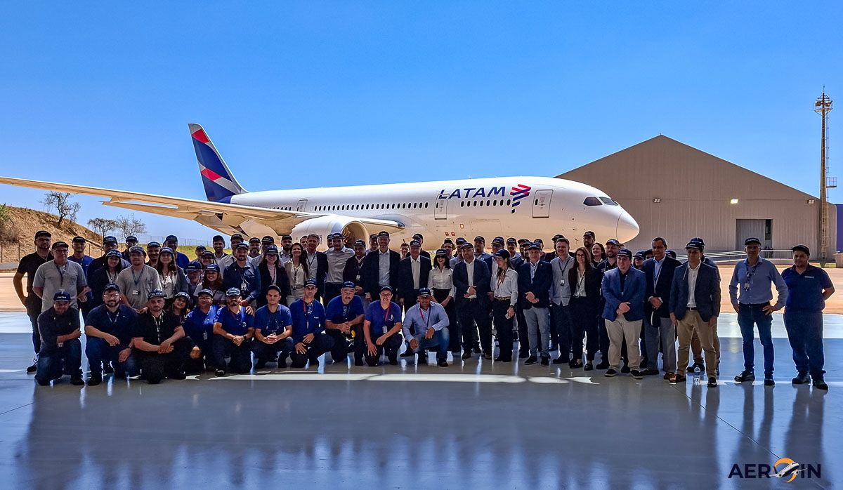 El más grande de Sudamérica, ahora más grande: LATAM Airlines inauguró un nuevo hangar en su MRO de São Carlos