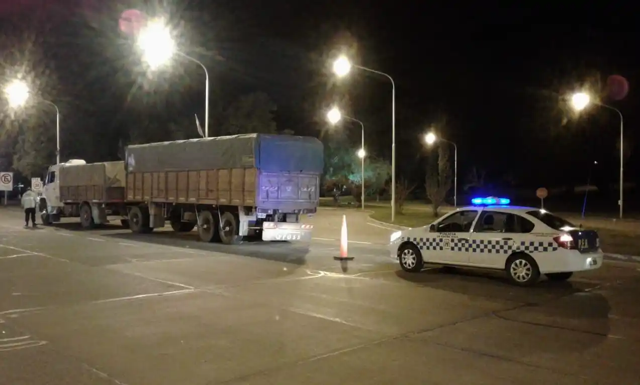 Conducía un camión con 2,5° de alcohol en sangre