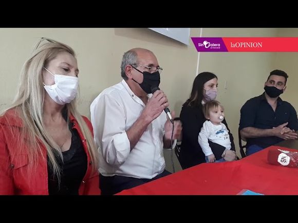 Rodolfo Sosa presentó su lista: “Guillermo Moreno quiere empezar de abajo con gente de trabajo”