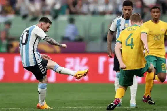 Entretiempo: Argentina le gana 1 a 0 a Australia