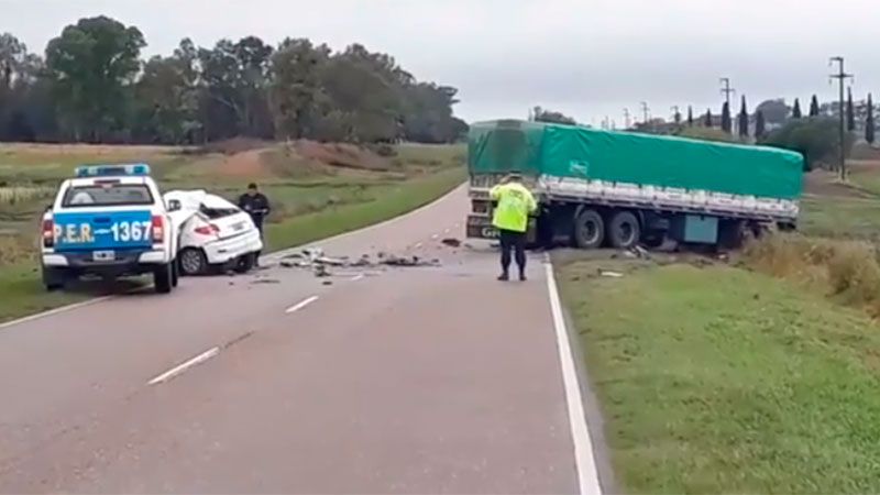 Falleció un joven tras un violento accidente en las cercanías de Crespo