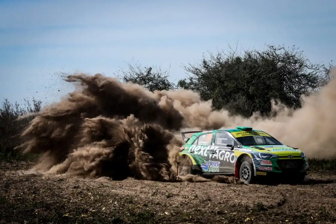 Mario Baldo fue el mas rapido de la jornada sabatina y es el líder de la general.
