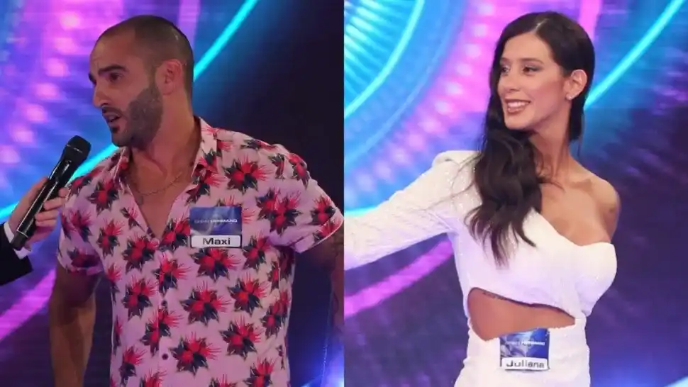 Juliana y Maxi protagonizan el primer romance de Gran Hermano 2022