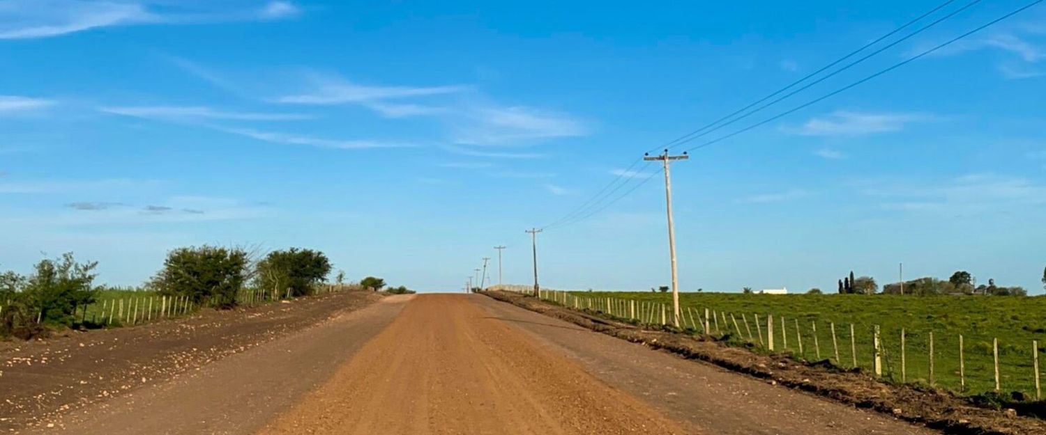 Destacan el avance de la obra  en el ingreso a Colonia Stauber