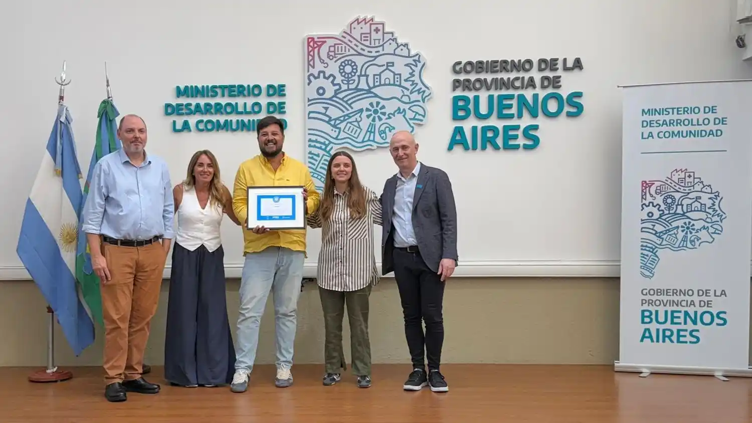 El Municipio de Necochea fue reconocido en La Plata por su plan de acción en MUNA