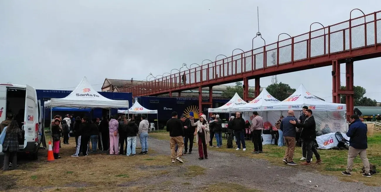 El Tren del Capital Humano llegó a San Cristóbal con atención médica, trámites y servicios gratuitos